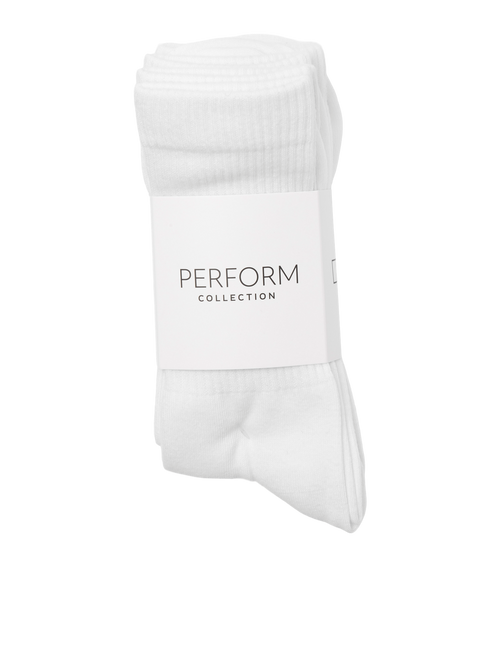 Chaussettes de sport 5 pcs. - Blanc