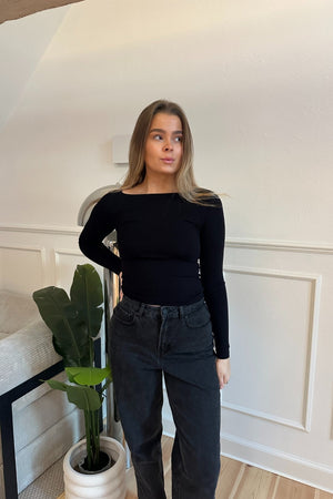 Cassandra Blouse - zwart