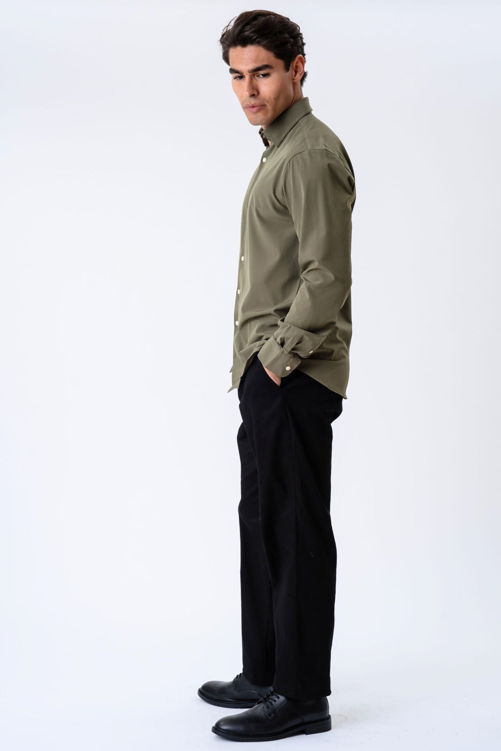 The Original Premium Performance Shirt - olijf