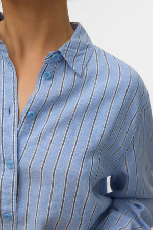 Chemise Linn - Blazer Bleuet Bleu Marine-Marine