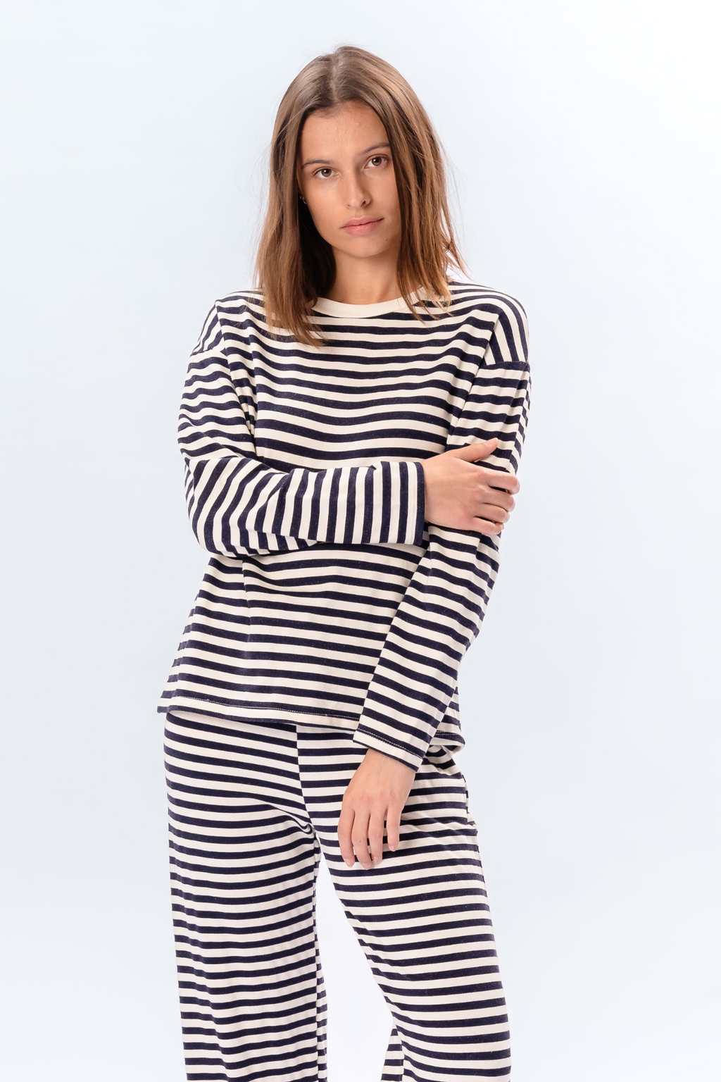 Gestreept shirt - Blauw