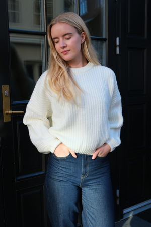 Gabriela Knit - White