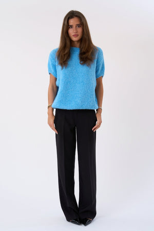 Tricot à manches courtes Chloé - Bleu clair