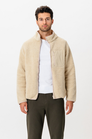 Fleece Jacket - Sand