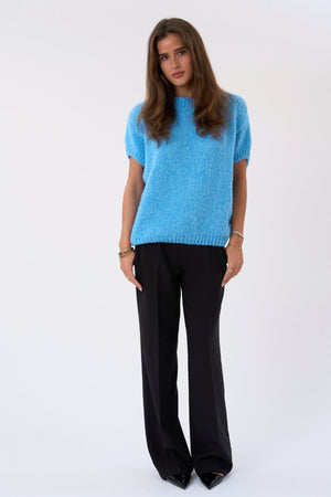 Tricot à manches courtes Chloé - Bleu clair