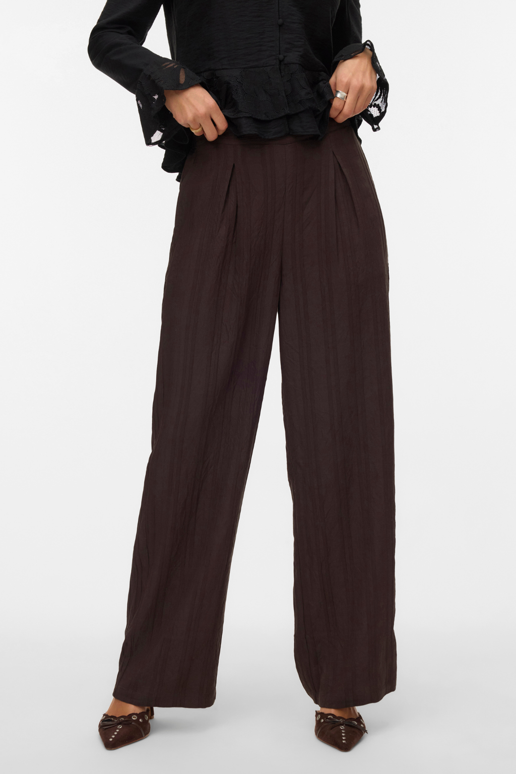 Irine Straight Pant - Torte au chocolat