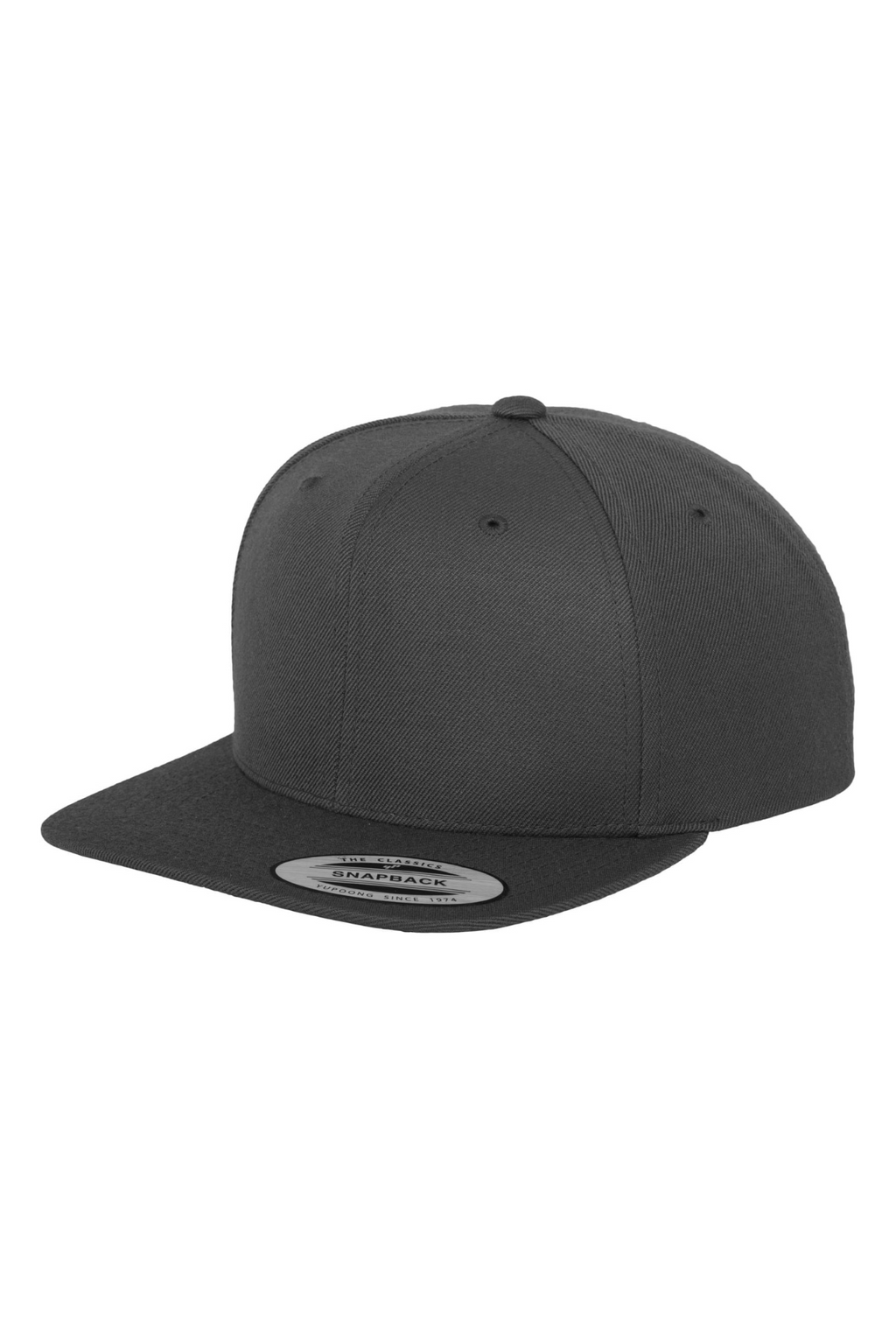 Classic Snapback - Gris foncé