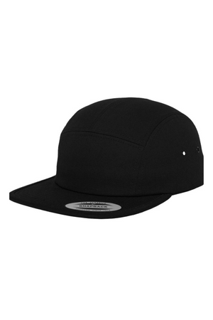 Casquette 5 panneaux - Noir