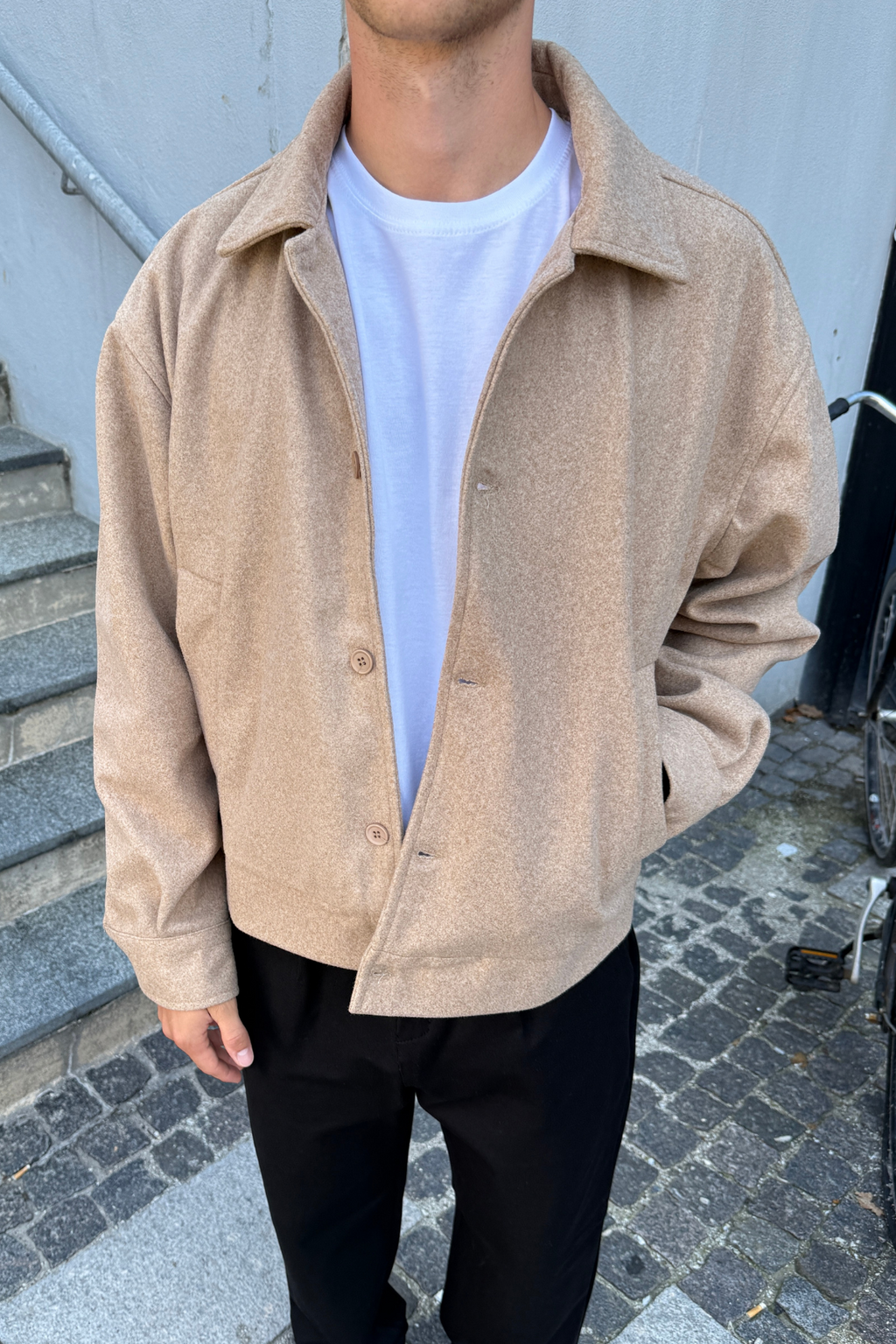Veste maçon - beige