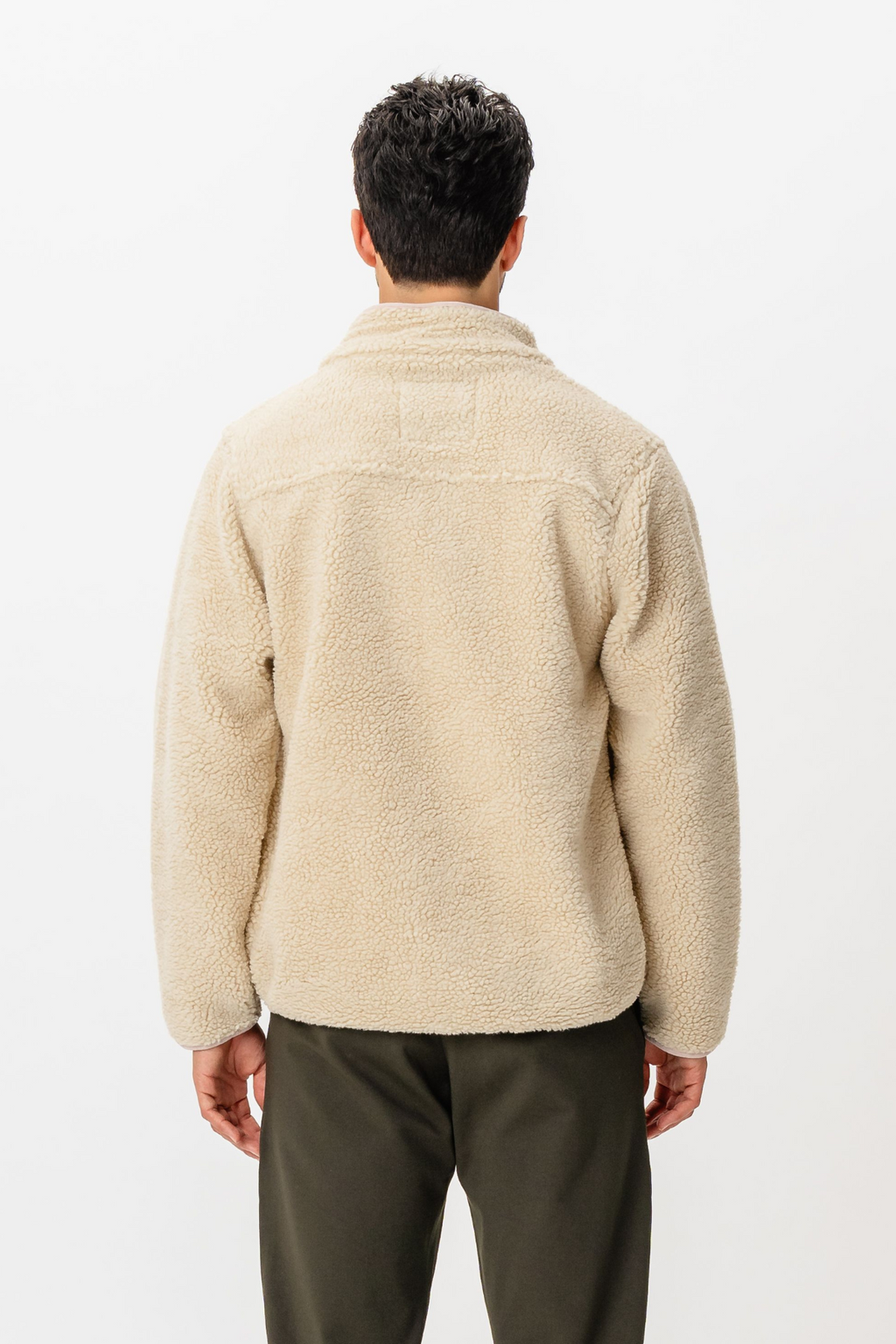 Fleece jas - zand