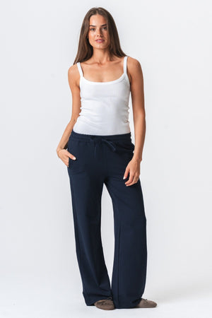 Trainingsbroek breed - marine