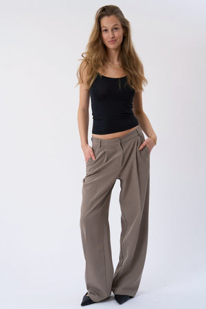 Mila Breed Pants - Taupe