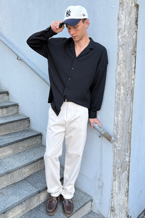 Aidan -shirt - zwart