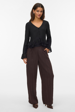 Irine Straight Pant - Torte au chocolat