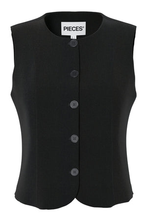 Gilet ajusté Kamil - Noir