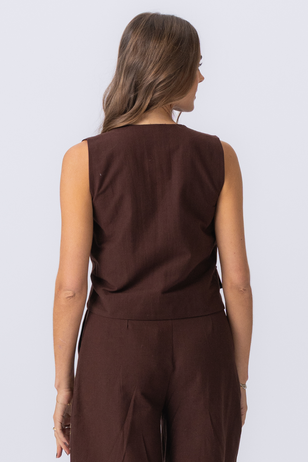 Melissa Vest - Brown