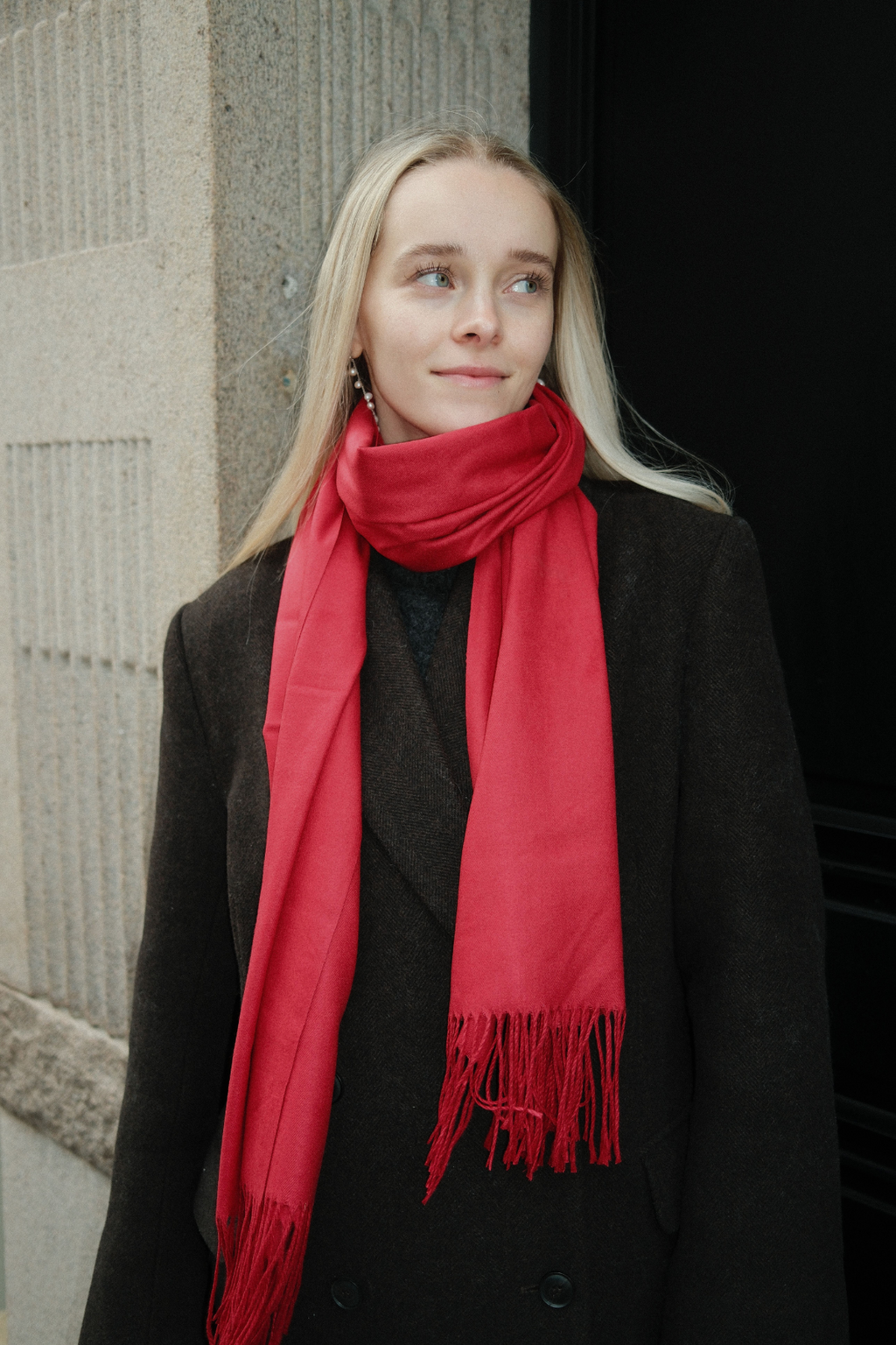 Sjaal - Rood