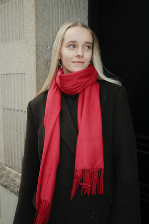 Sjaal - Rood