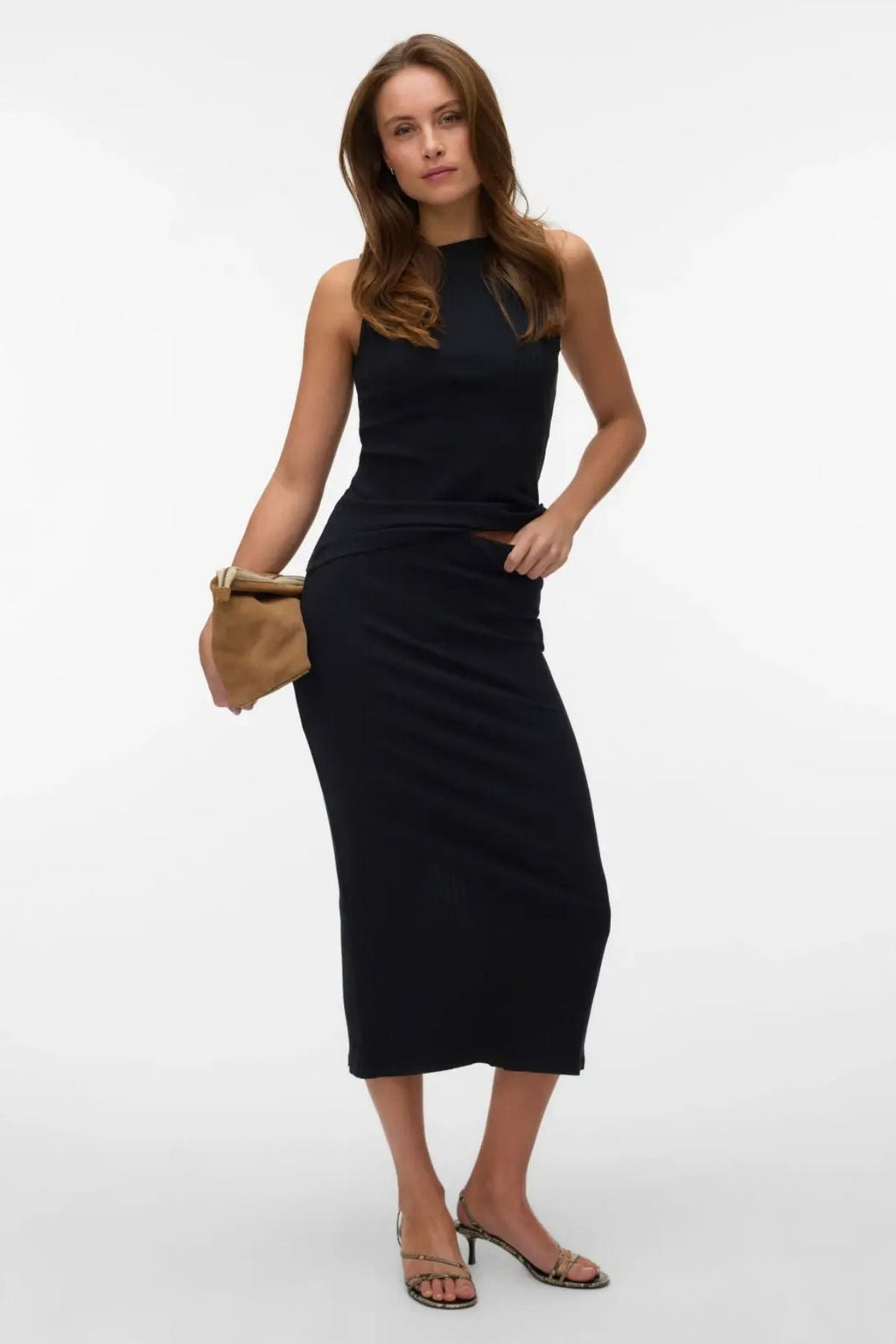 Ruby Nw Enkelrok - Zwart