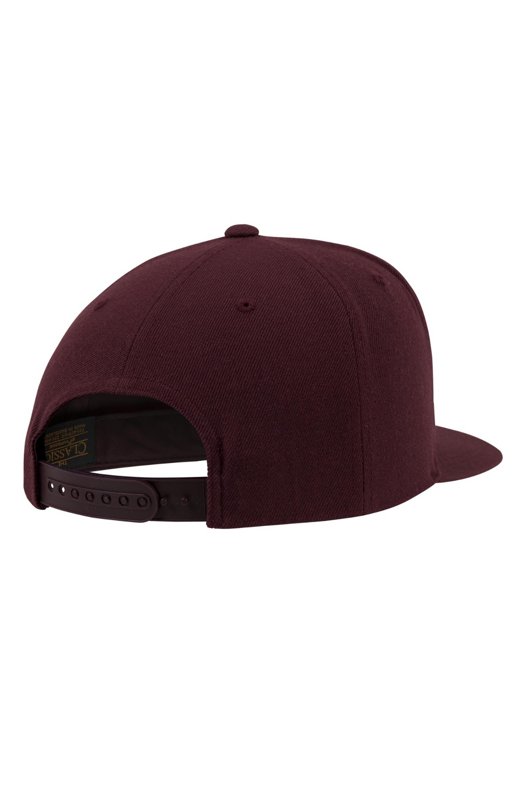 Classic Snapback - Maroon/Maroon