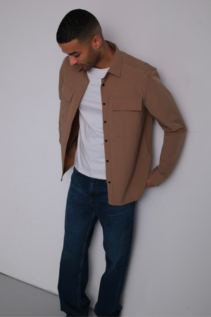 Surchemise Silas - Marron