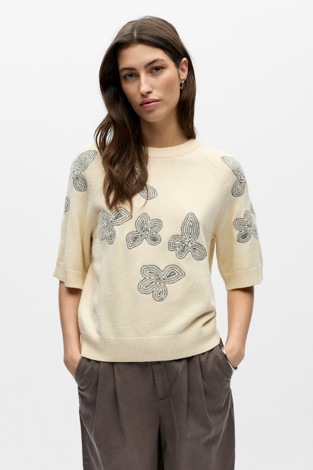 Laney Rubin Pullover - Sandshell Sky