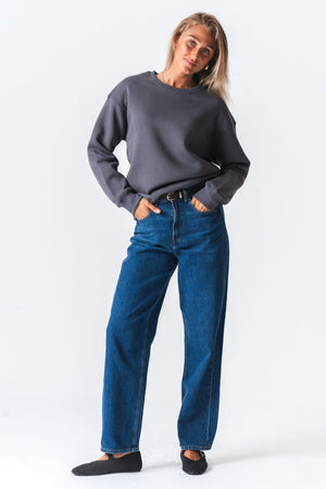 Alina Sweatshirt - donkergrijs