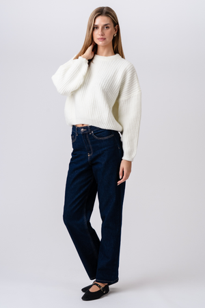Gabriela Knit - Blanc
