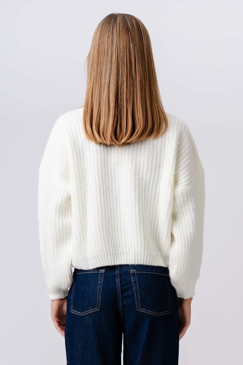 Gabriela Knit - Blanc