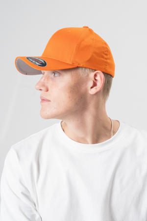 FlexFit Wooly Combed - Geel