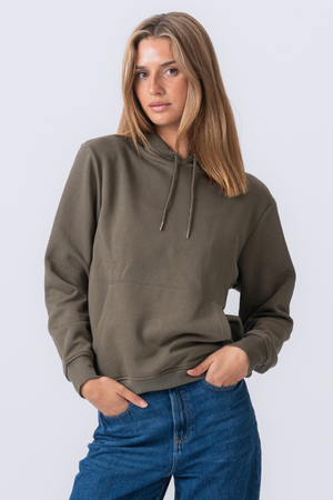 Sweatshirt hoodie - leger