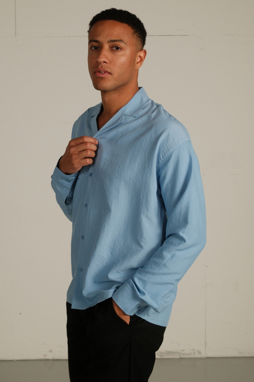 Antonio Shirt - Sky Blauw