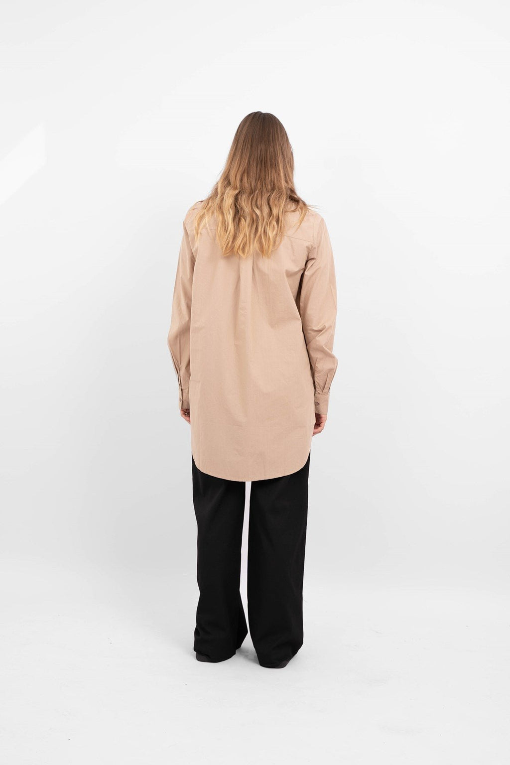 Jiva lange mouwen - zilveren nerts