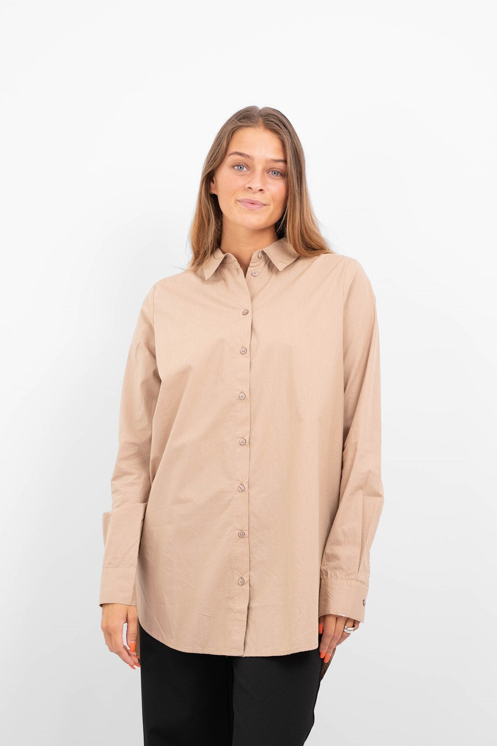 Jiva lange mouwen - zilveren nerts