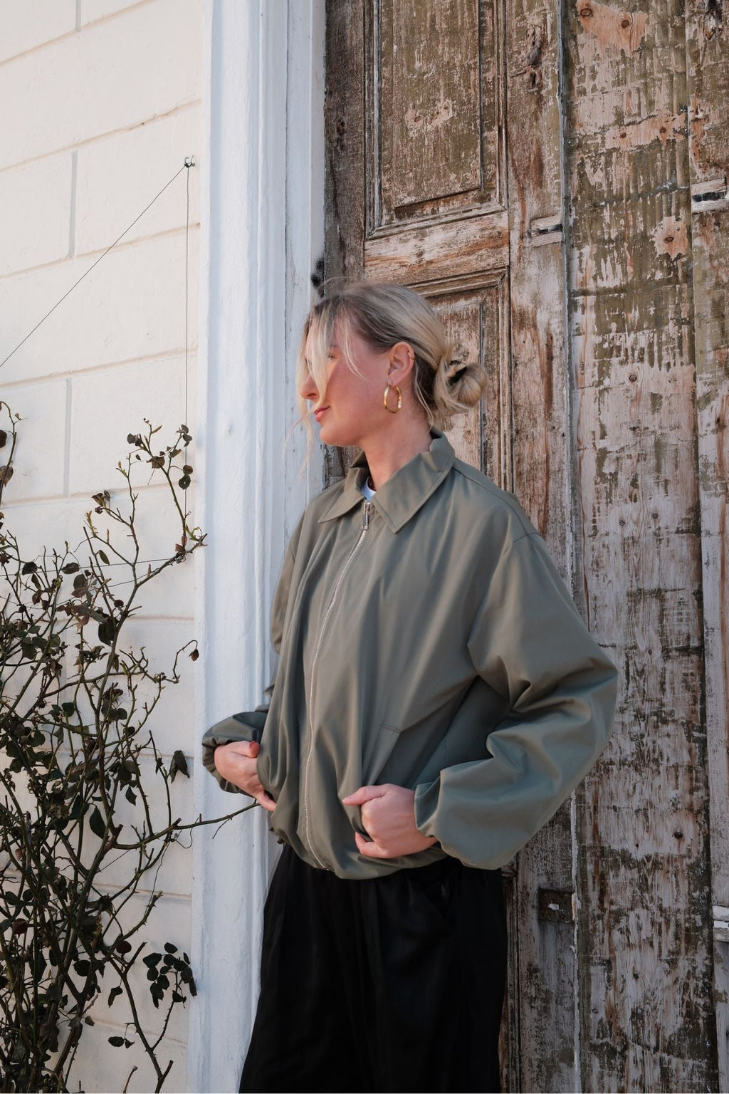 Veste Courte Ines - Kaki