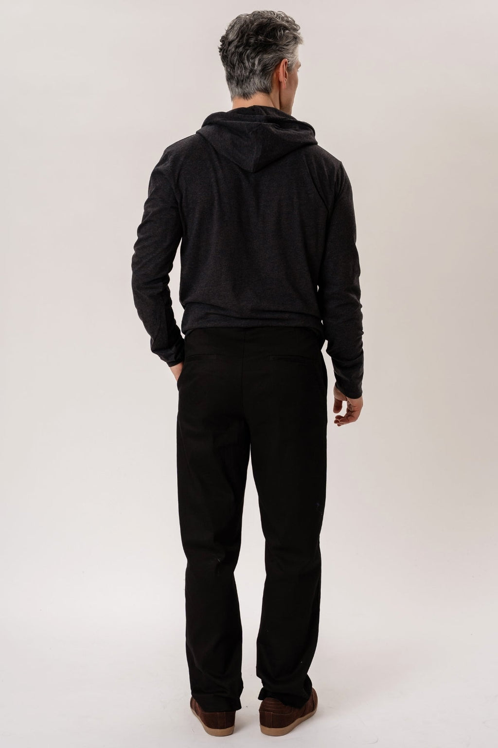 Licht Hoodie - donkergrijs