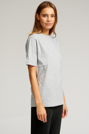 T-shirt surdimensionné - Melange gris