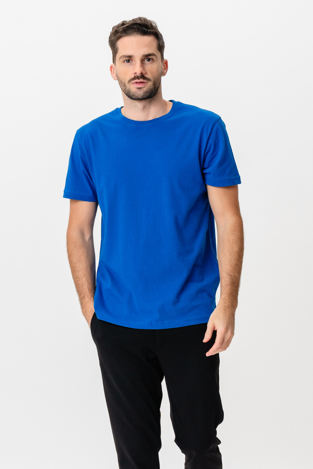 Basic T-shirt Joy - Bleu