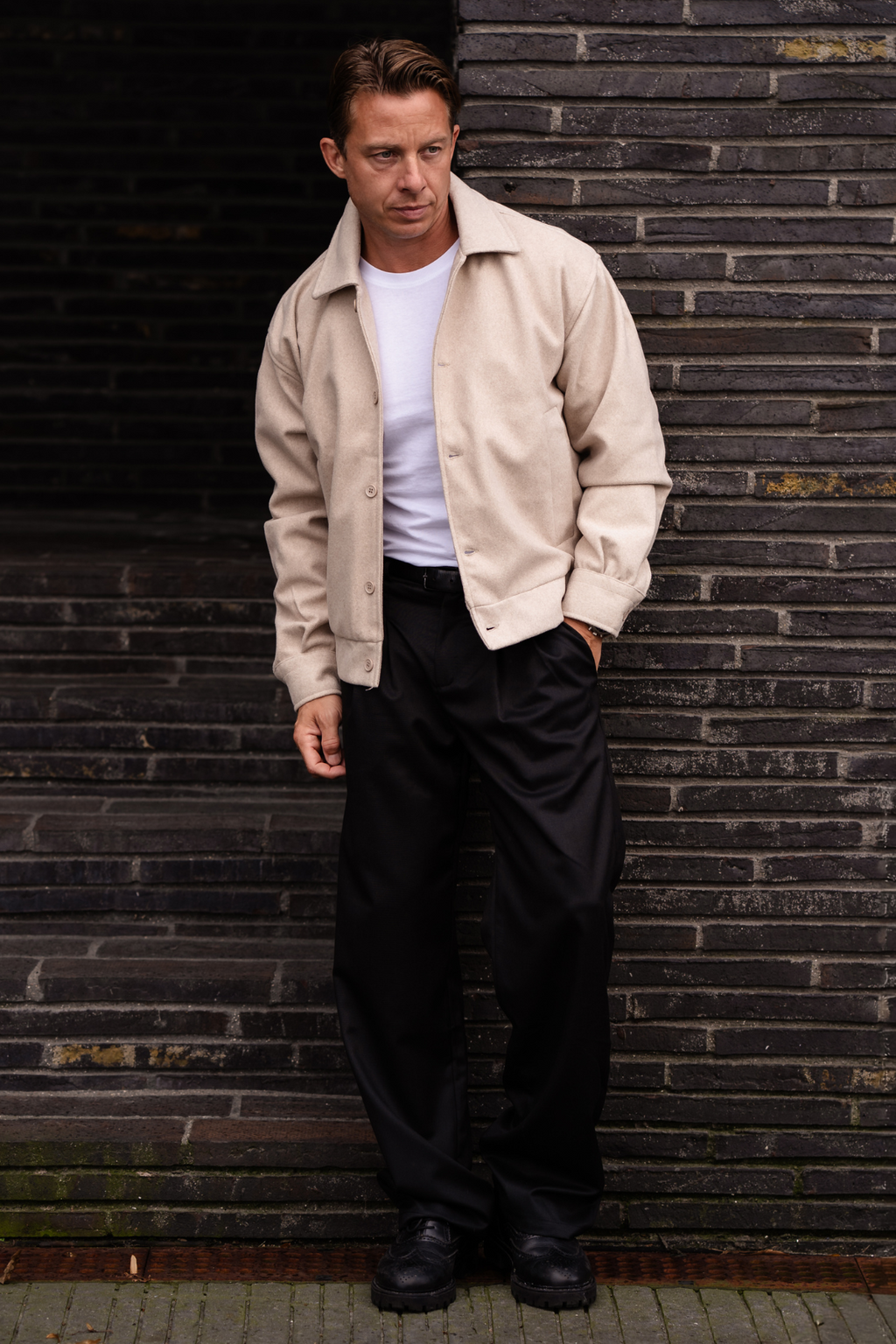 Veste maçon - pierre