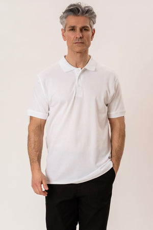 Basic Polo - Blanc