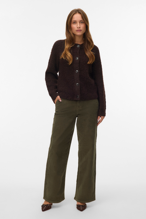 Margot Wide Charduroy Pants - Feuille de raisin
