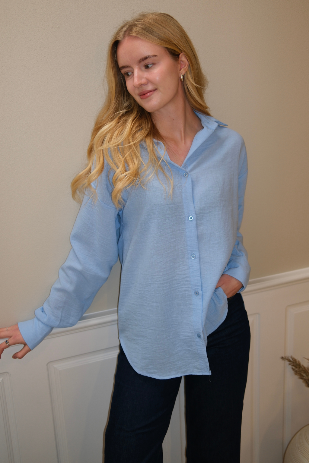 Lilly Shirt - Light Blue
