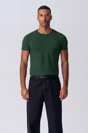 Muscle T-shirt - Donkergroen