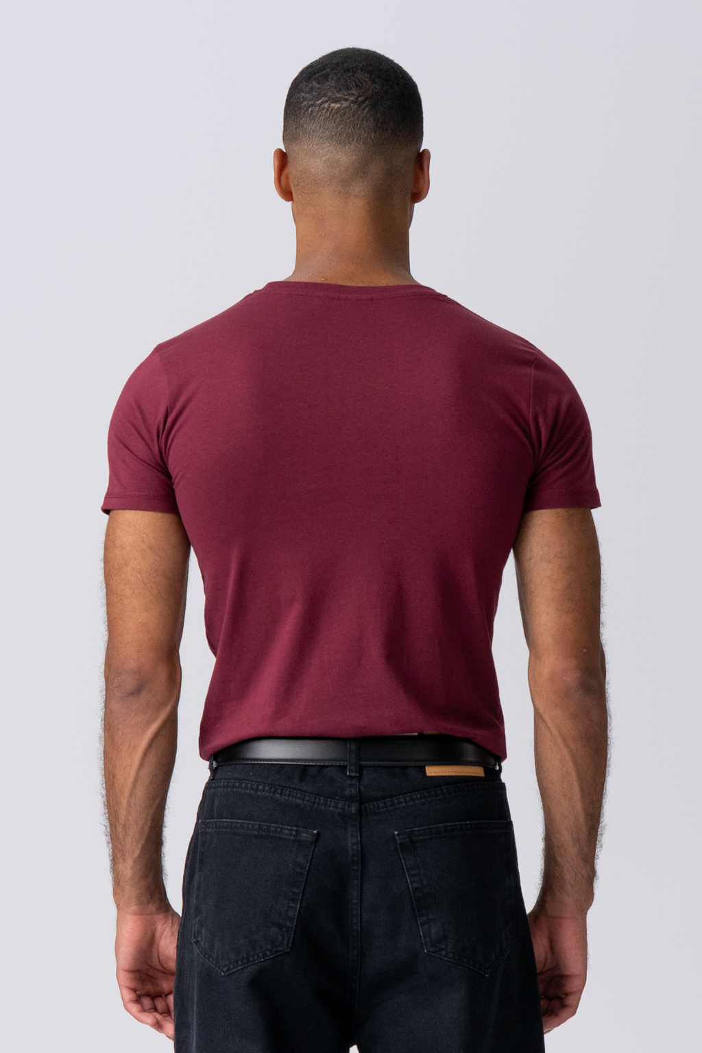 Muscle T -shirt - Bourgondië rood