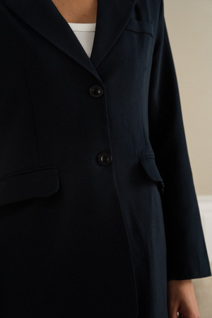 Claire Oversized Blazer - zwart