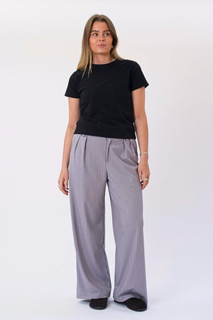 Paloma krijtstreep Pants - Taupe