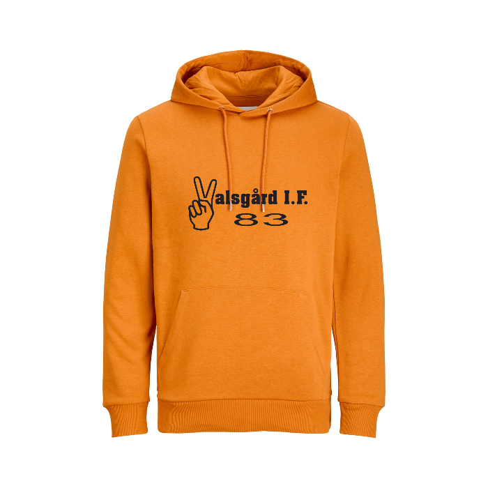 Sweat à capuche de base - Orange