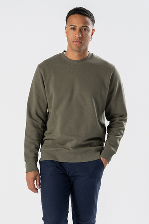 Sweatshirt Crewneck - Army Green