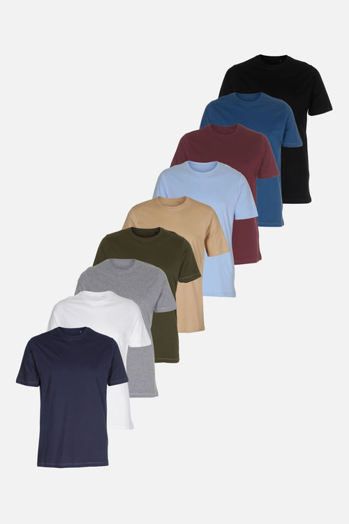 Bio Basic T-shirts - Offre groupée (9 pièces)