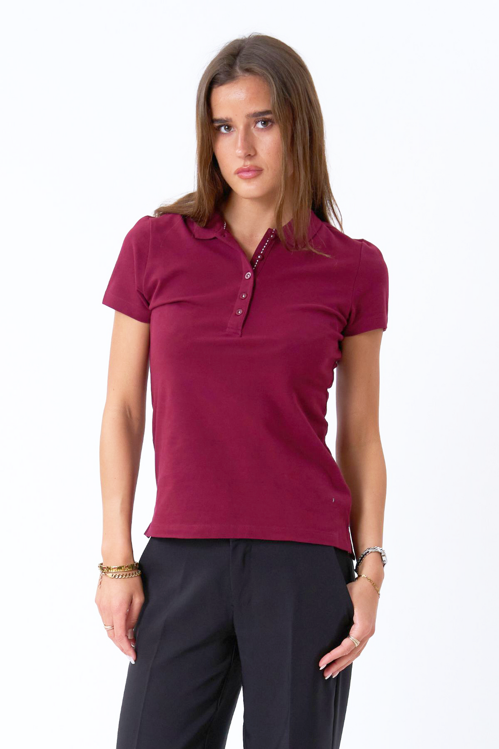 Polo Shirt - Burgundy